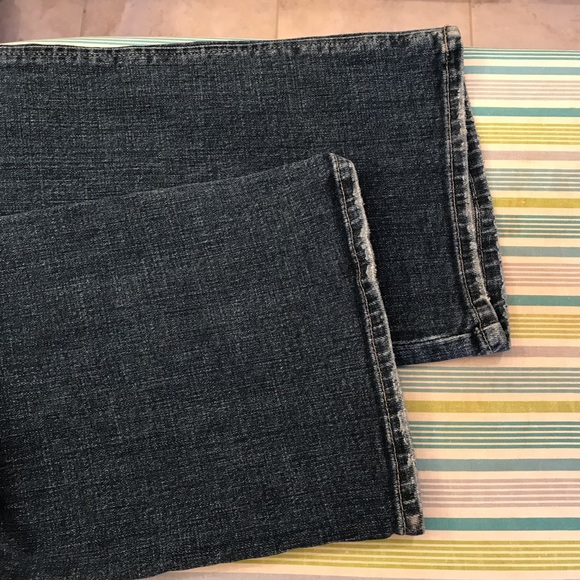 Old Navy Denim Blue Jeans Womens Size 10 Straight Leg Low Waist y2k - Picture 14 of 16